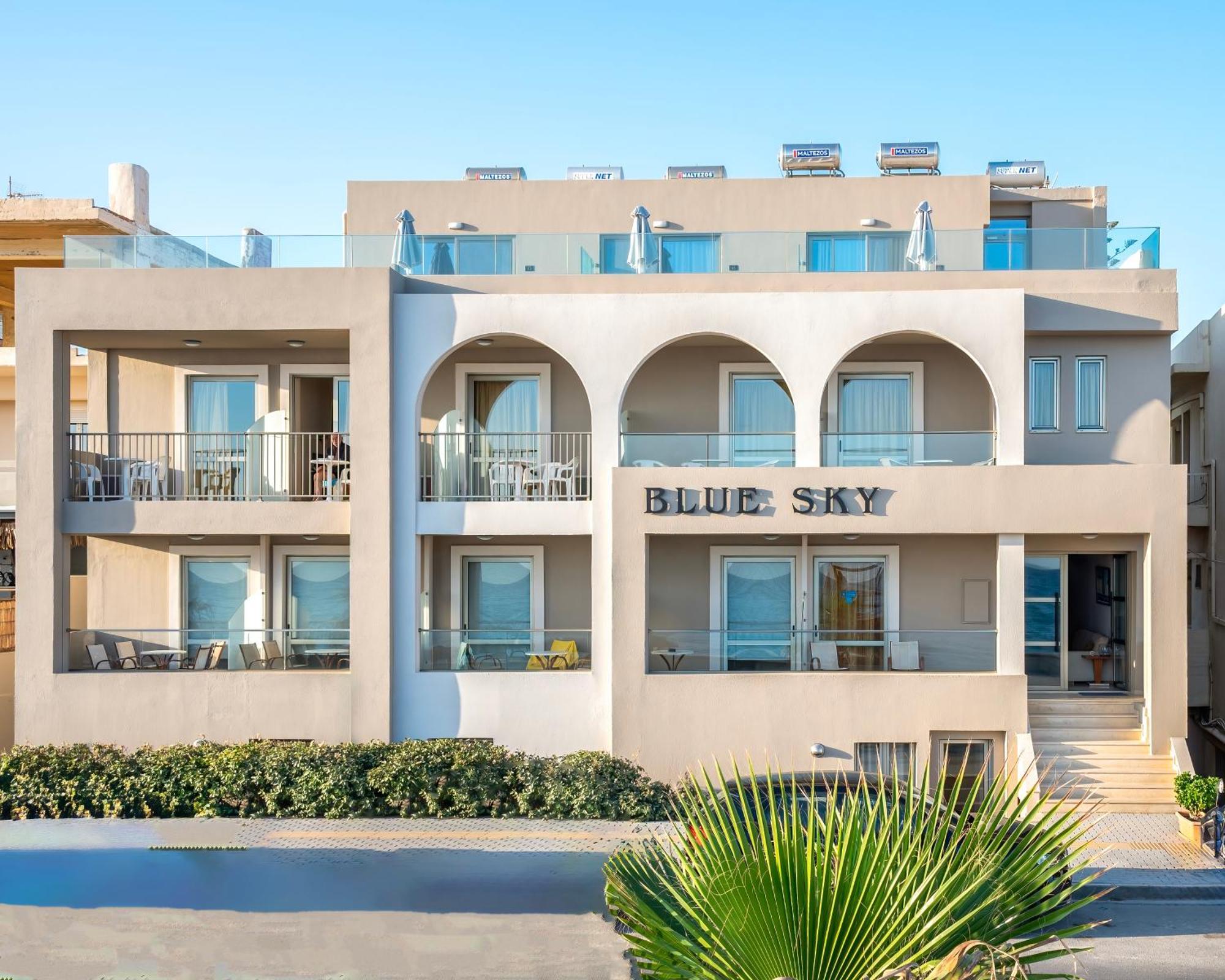 Blue Sky Hotel Apartments Rethymno Eksteriør bilde